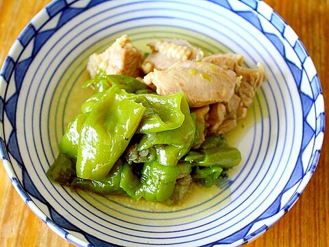 鶏肉と福耳のさっぱり煮